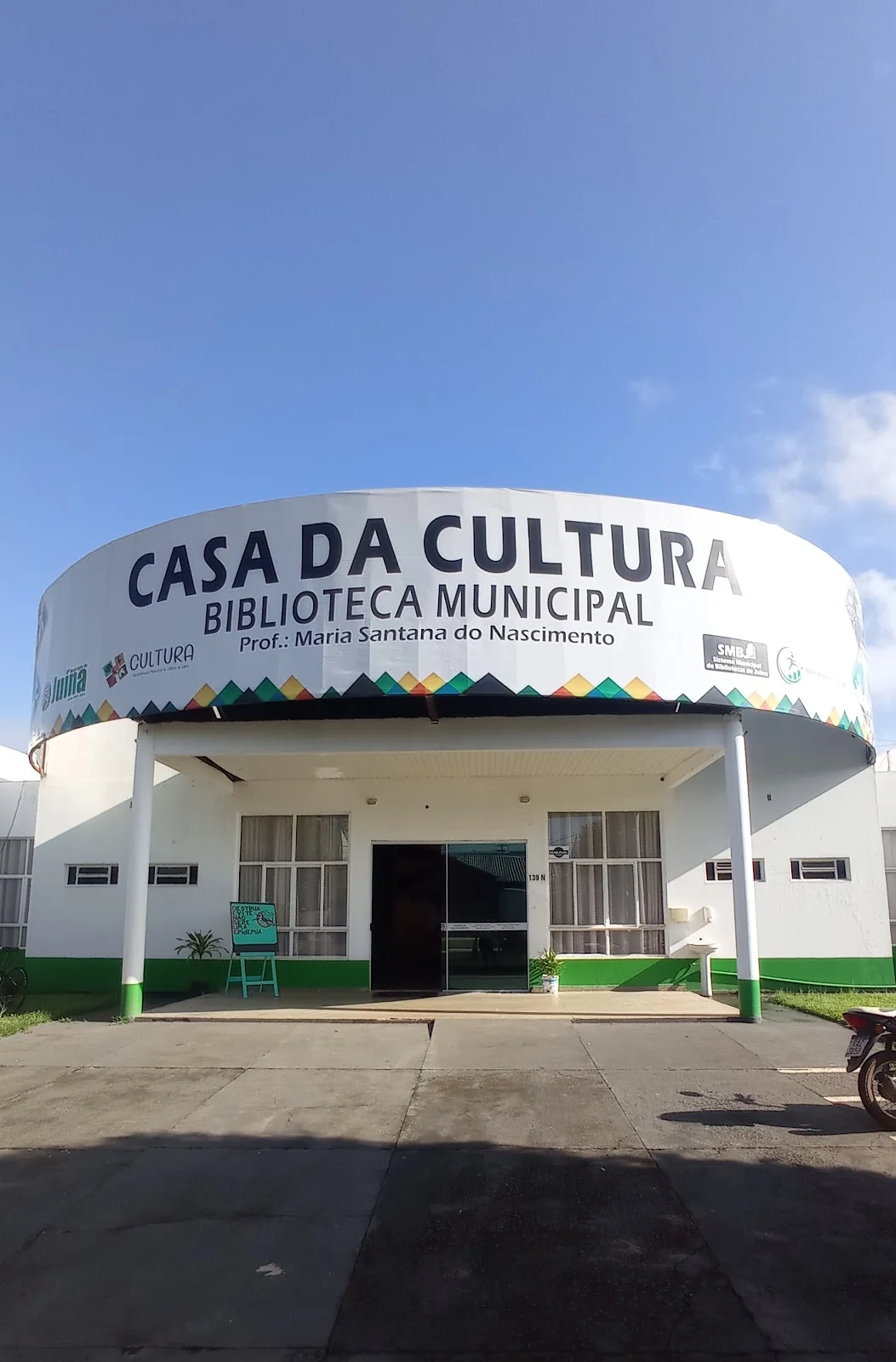 Casa da Cultura de Juína, no centro da cidade