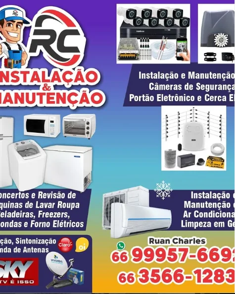 RC Instalação e Manutenção — Instalação e Manutenção em Juína-MT (foto 2)