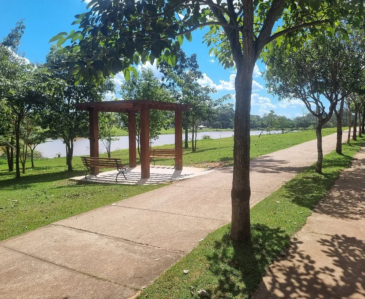 Parque Municipal Lagoa da Garça em Juína-MT